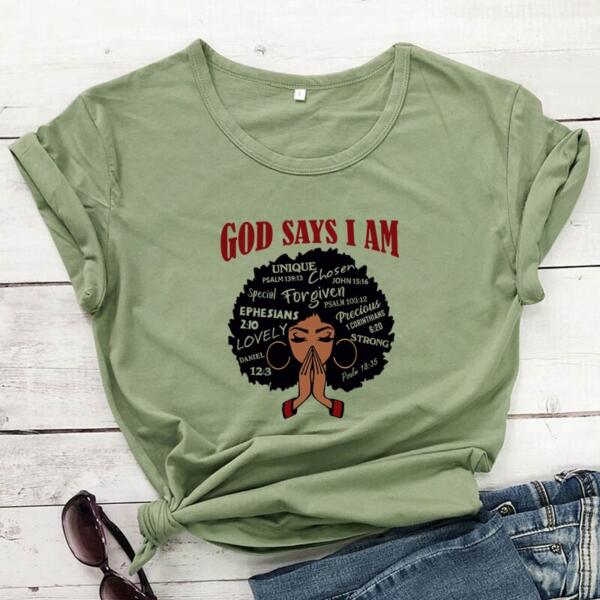 i am a god t shirt