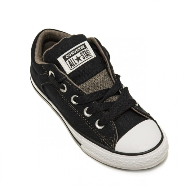 boys black and white converse