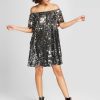 Xhilaration Sequin Off The Shoulder Mini Dress- Sold Out - Image 3