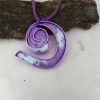 Magenta Swirl Pendant