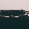Men Natural Lava Stone Bracelet - Image 4