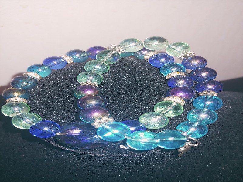 Double Transparent Beaded Bracelets | Galilee Life