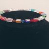 Multi-Colored Crystal Glass Beaded Bracelet - Image 2