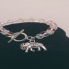 Transparent Glass Crystal Bracelet - Image 2