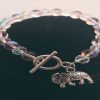 Transparent Glass Crystal Bracelet - Image 4