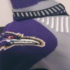 NFL Authentic Ravens 3 Quarter Socks - Image 3
