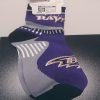 NFL Authentic Ravens 3 Quarter Socks - Image 8