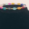 Multi-Colored Transparent Beaded Bracelet - Image 2