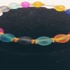 Multi-Colored Transparent Beaded Bracelet - Image 4