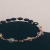 Double Sided Crystal & Jet Black Beaded Bracelet - Image 2