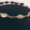 Double Sided Crystal & Jet Black Beaded Bracelet - Image 6