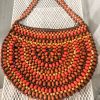 Women’s Gently Used Macrame Vintage Style Handbag - Image 2