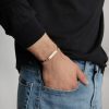 Unisex God Is With Me Engraved Bracelet - Image 10
