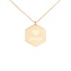 Engraved Love Jesus Necklace - Image 5