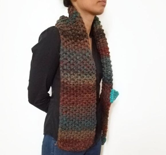 Brown KETURAH Scarf Vone Kevitz