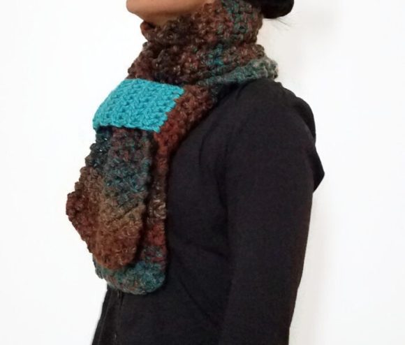 Brown KETURAH Scarf Vone Kevitz