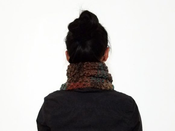 Brown KETURAH Scarf Vone Kevitz