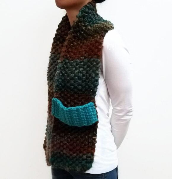 Brown KETURAH Scarf Vone Kevitz