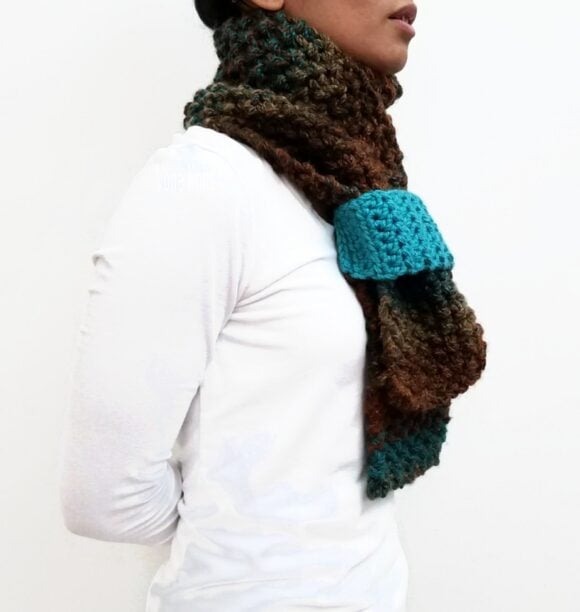 Brown KETURAH Scarf Vone Kevitz