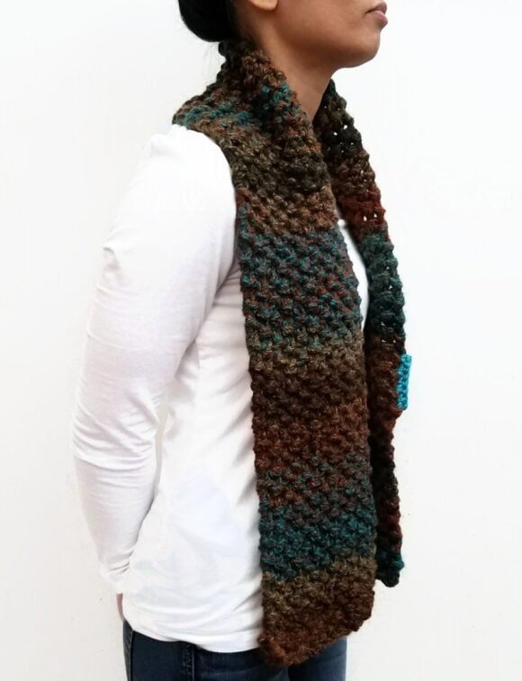 Brown KETURAH Scarf Vone Kevitz