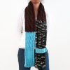 Cable Knit Scarf With Strap Vone Kevitz