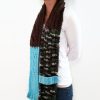 Cable Knit Scarf With Strap Vone Kevitz