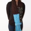 Cable Knit Scarf With Strap Vone Kevitz