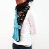 Cable Knit Scarf With Strap Vone Kevitz