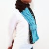 Cable Knit Scarf With Strap Vone Kevitz