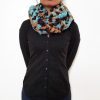 Brown/Turquoise RUTH Scarf Vone Kevitz