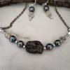 Black BIWA Necklace set