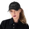 Embroidered YES He Has Risen Vintage Dad Hat - Image 3