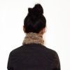 Brown Mohair ESTHER Scarf Vone Kevitz