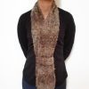 Brown Mohair ESTHER Scarf Vone Kevitz