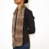 Brown Mohair ESTHER Scarf Vone Kevitz