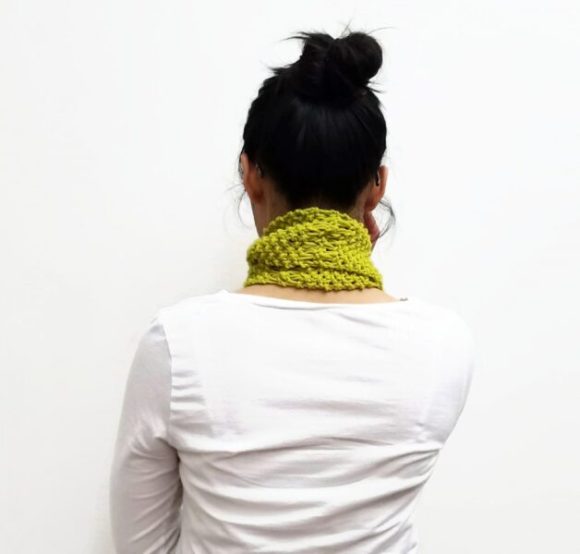 Lime Green ESTHER Scarf Vone Kevitz