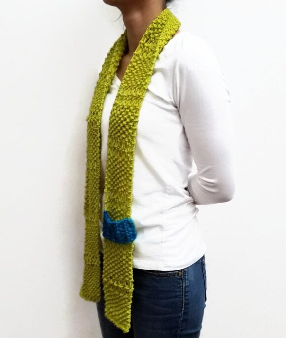 Lime Green ESTHER Scarf Vone Kevitz