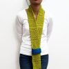 Lime Green ESTHER Scarf Vone Kevitz