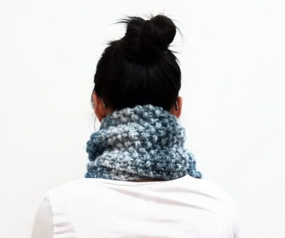 Blue/Grey KETURAH Scarf Vone Kevitz