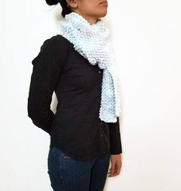 Light Sky Blue KETURAH Scarf Vone Kevitz