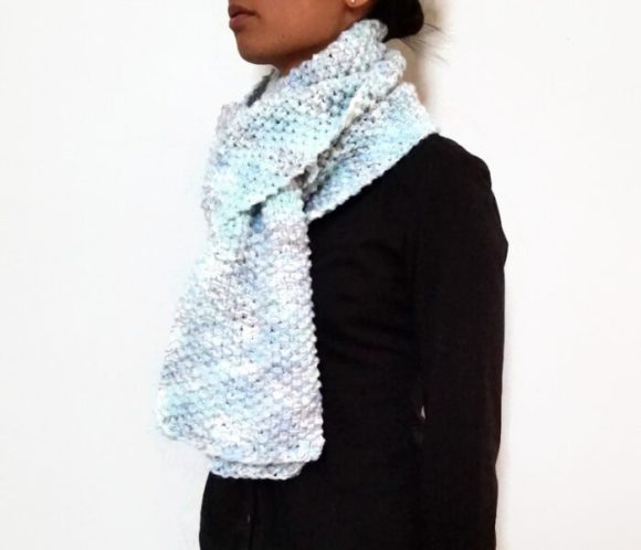 Light Sky Blue KETURAH Scarf Vone Kevitz