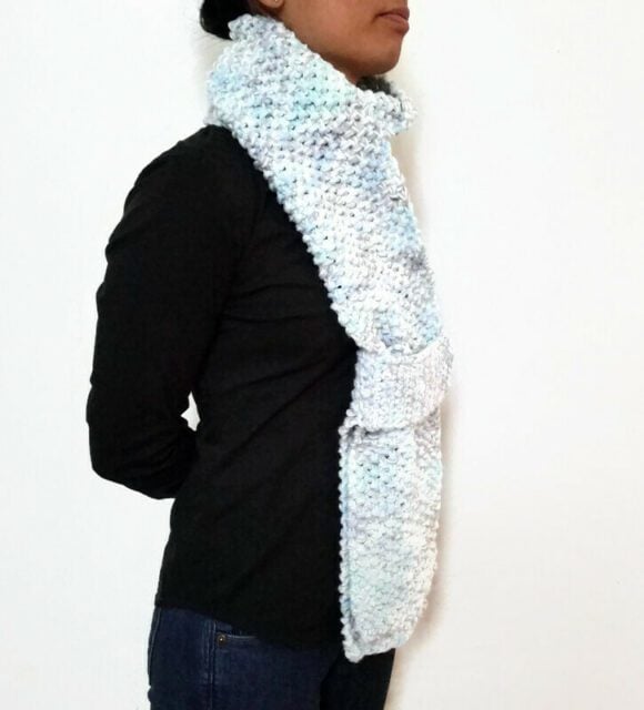 Light Sky Blue KETURAH Scarf Vone Kevitz