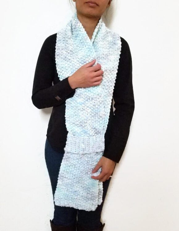 Light Sky Blue KETURAH Scarf Vone Kevitz