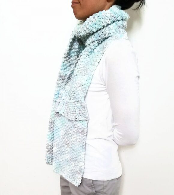 Light Sky Blue KETURAH Scarf Vone Kevitz