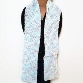 Light Sky Blue KETURAH Scarf Vone Kevitz