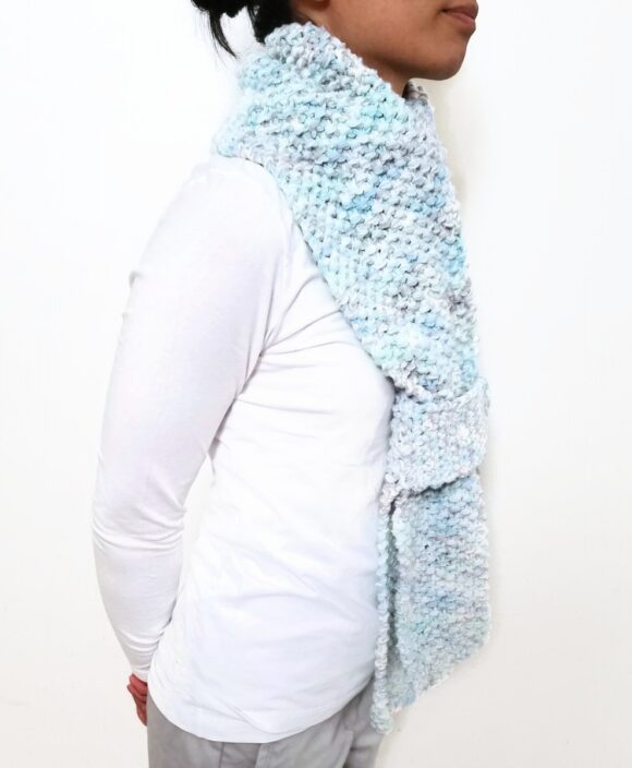 Light Sky Blue KETURAH Scarf Vone Kevitz