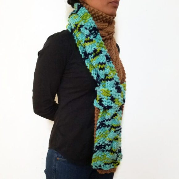 Earth Cable Scarf With Strap Vone Kevitz