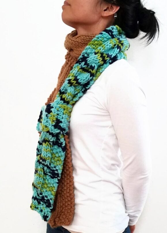 Earth Cable Scarf With Strap Vone Kevitz