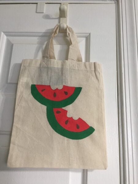 Watermelon Slices Tote Bag 