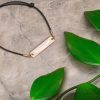 Faith Over Fear Engraved String Bracelet - Image 3